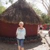 Zdjęcie z Meksyku - W lokalnej chatce- a raczej przed nią :)