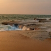 Zdjęcie ze Sri Lanki - wieczór na plaży...