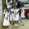 Zdjęcie ze Sri Lanki - w drodze do szkoły....