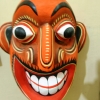 Zdjęcie ze Sri Lanki - takiego demona nie kupujcie pod żadnym pozorem - to zła maska przynosząca pecha