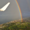 Zdjęcie z Nowej Kaledonii - Tecza nad Adelajda - wylatujemy do Sydney
