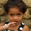 Zdjęcie ze Sri Lanki - śliczna, słodka, mała lankijka:)