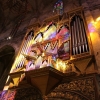 Zdjęcie z Hiszpanii - Moje ulubione zdjęcie :) Organy w Katedrze na które pada światło przez kolorową rozetę