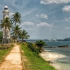 Zdjęcie ze Sri Lanki - dzis ta malowniczo położona latarnia jest wizytówką Galle