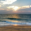 Zdjęcie ze Sri Lanki - wieczorem docieramy w końcu na plażę:)