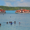 Zdjęcie z Nowej Kaledonii - Nasi we wodzie :)