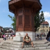 Zdjęcie z Bośni i Hercegowiny - Fontanna w Sarajewie