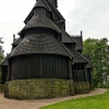 Zdjęcie z Norwegii - Norsk Folkemuseum, kościół słupowo-klepkowy - stavkirke