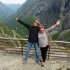 Zdjęcie z Norwegii - Pozdrawiamy z przepięknej Drabiny Trolli