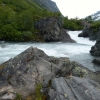 Zdjęcie z Norwegii - "hotelowy" wodospad Videfossen (Buldrefossen)