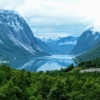 Zdjęcie z Norwegii - nad przepięknej urody Kjosnesfjorden
