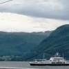 Zdjęcie z Norwegii - kolejna przeprawa promowa rankiem...
