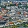 Zdjęcie z Norwegii - Bergen widziane z 400 metrowego  wzgórza Fløyen