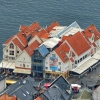 Zdjęcie z Norwegii - Bergen widziane z 400 metrowego wzgórza Fløyen