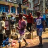 Zdjęcie z Nepalu - holi festival - Katmandu