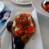 Zdjęcie z Grecji - Z cyklu ulubione smaki-bakłażan z grilla z tzatziki w tle :)