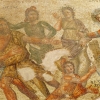 Zdjęcie z Cypru - mozaikowe posadzki w Domu Ajona