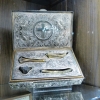 Zdjęcie z Cypru - relikwiarz z kośćmi