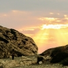 Zdjęcie z Cypru - Petra tou Romiou - na szczęście po chwili przestaje kapać z nieba
