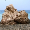 Zdjęcie z Cypru - kamienista plaża Afrodyty