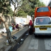 Zdjęcie z Indii - widać autokar