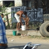 Zdjęcie z Indii - kąpiel przy ulicy