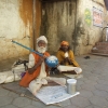 Zdjęcie z Indii - uliczni grajkowie