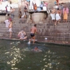 Zdjęcie z Indii - kąpiel w Gangesie