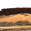 Zdjęcie z Maroka - zmieniają się krajobrazy.... pojawiają się piaski...