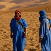 Zdjęcie z Maroka - błękitni ludzie 