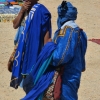 Zdjęcie z Maroka - przy parkingu dopadają nas "błękitni ludzie"