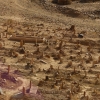 Zdjęcie z Maroka - takie cmentarze berberyjskie - to częsty widok w tej części Maroka