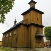 Zdjęcie z Polski - drewniany kościółek zrębowy Św. Leonarda w Chociszewie (niedaleko Czerwińska)