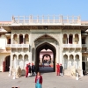 Zdjęcie z Indii - Jaipur - Pałac Miejski (brama).