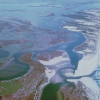 Zdjęcie z Australii - Ujscie rzeki Murray widziane z lotu ptaka