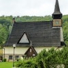 Zdjęcie z Polski - Jagniątków - mały, klimatyczny, drewniany kościółek Miłosierdzia Bożego 