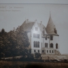Zdjęcie z Polski - stara rycina przedstawiająca dom - fotka z roku 1912