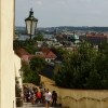 Zdjęcie z Czech - schodkami w dół z Hradczan na Malą Stranę