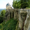 Zdjęcie z Niemiec - mury twierdzy z zamkiem Fryderyka