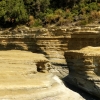 Zdjęcie z Grecji - piaskowce "Kanału Miłości" w Sidari