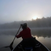 Zdjęcie z Kanady - Poranne pływanie na kanu