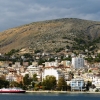 Zdjęcie z Albanii - Saranda z pokładu statku- powrót na Korfu