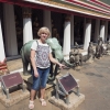Zdjęcie z Tajlandii - Na dziedzińcu Wat Arun