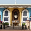 Zdjęcie z Omanu - Pałac Sułatana - Al-Alam ma dość ciekawą architekturę