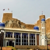 Zdjęcie z Omanu - architektura Al Khor - dość nietypowa jak na meczet