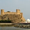 Zdjęcie z Omanu - Fort Al Jalali (Dżalali)  zamykający zatoczkę z dwoma Fortami