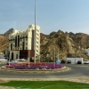Zdjęcie z Omanu - jedno z wielu rond a starym Maskacie (Muttrah)