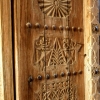 Zdjęcie z Omanu - detale omańskich drzwi... - takie rzeczy od zawsze mnie fascynują, jest w nich jakaś magia...