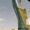 Zdjęcie z Zjednoczonych Emiratów Arabskich - emiracka Krzywa Wieża :) - to Capital Gate w Abu Dhabi