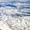 Zdjęcie z Zjednoczonych Emiratów Arabskich - lecimy do Emiratów... pod nami wspaniałe widoki na góry Zagros (Iran)